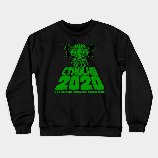 Cthulhu 2020 Crewneck Sweatshirt by GodsBurden